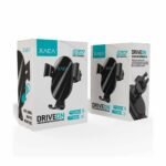 SOPORTE CELULAR AUTO CHARGE WIRELESS XAEA DRIVEON HT532 MODX-000I BLACK