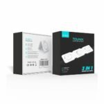 CARGADOR WIRELESS QI XAEA 3 EN 1 MODS-724 TOUNIX WHITE - Imagen 2