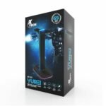 SOPORTE AURICULAR XTECH YUREI LUZ RGB + X2 USB XTH-690