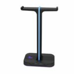SOPORTE AURICULAR XTECH YUREI LUZ RGB + X2 USB XTH-690 - Imagen 2