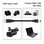 CABLE FIREWIRE DASH 1394 A-B - Imagen 2