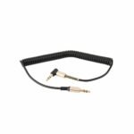 CABLE AUXILIAR JACK 3.5MM 1.8M XAEA SPIRAL MOD69 BLACK - Imagen 2
