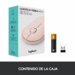 MOUSE INALAMBRICO LOGITECH M350s PEBBLE 2 PINK - Imagen 8
