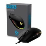 MOUSE GAMER LOGITECH G203 USB BLACK