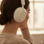 AURICULAR HEADSET WIRELES BT B27 BASS MODV-003N BEIGE - Imagen 3