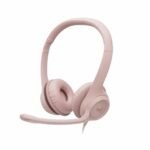 AURICULAR HEADSET LOGITECH H390 PINK - Imagen 3