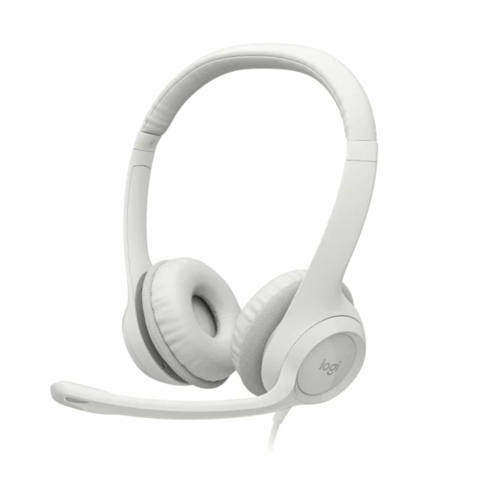 AURICULAR HEADSET LOGITECH H390 WHITE AURICULAR HEADSET LOGITECH H390 WHITE - Imagen 1