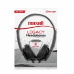 AURICULAR HEADSET MAXELL LEGACY HP-360 BLACK - Imagen 3