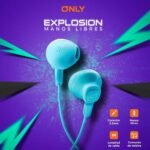 AURICULAR IN EAR XAEA/ONLY EXPLOSION MOD654 WHITE - Imagen 3