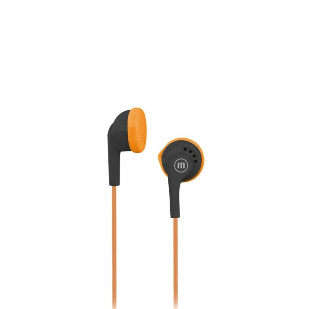 AURICULAR IN EAR MAXELL STEREO BUDS EB-95 ORANGE/BLACK AURICULAR IN EAR MAXELL STEREO BUDS EB-95 ORANGE/BLACK - Imagen 1