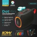 PARLANTE BLUETOOTH XAEA DOT-MINI MODX-004X BLACK - Imagen 3