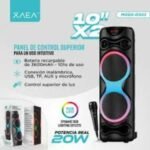 PARLANTE BLUETOOTH XAEA 10P X2 TORRE C/MICROFONO MODX-0043 - Imagen 4
