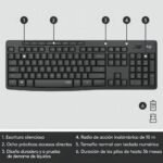 KIT TECLADO MOUSE INALAMBRICO LOGITECH MK295 SILENT - Imagen 3