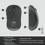 KIT TECLADO MOUSE INALAMBRICO LOGITECH MK295 SILENT - Imagen 2