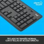 KIT TECLADO MOUSE INALAMBRICO LOGITECH MK295 SILENT - Imagen 5