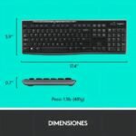 KIT TECLADO MOUSE INALAMBRICO LOGITECH MK270 - Imagen 4