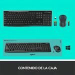KIT TECLADO MOUSE INALAMBRICO LOGITECH MK270 - Imagen 5