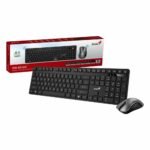 KIT TECLADO MOUSE INALAMBRICO GENIUS KM-8206S SILENT BLACK - Imagen 2