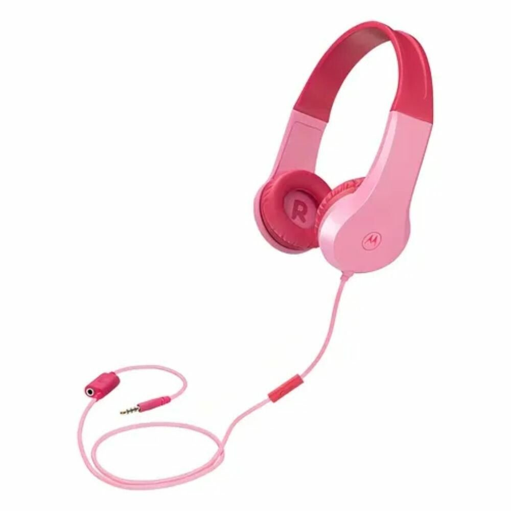 AURICULAR HEADSET MOTOROLA MOTO JR200 PINK AURICULAR HEADSET MOTOROLA MOTO JR200 PINK - Imagen 1