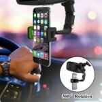 SOPORTE CELULAR AUTO RETROVISOR CLIP RT-619 - Imagen 3