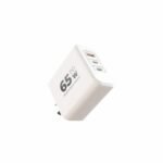 CARGADOR CELULAR XAEA EXTREME USB-A + X2 USB-C 65W-PD WHITE
