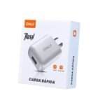 CARGADOR CELULAR ONLY RUSH 4.8A + CABLE MICRO USB MOD-430 WHITE - Imagen 2