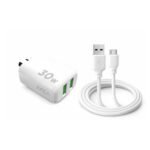CARGADOR CELULAR XAEA INTENSIFY CABLE MICRO USB + X2 USB-A 30W