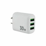 CARGADOR CELULAR XAEA MOD600 CABLE USB-C + X2 USB-A 30W - Imagen 3