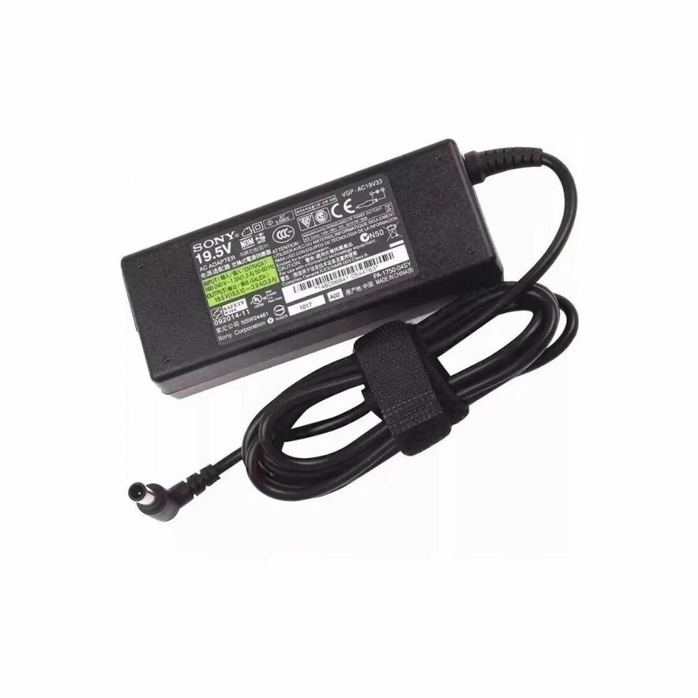 CARGADOR NOTEBOOK SONY VAIO 75W 19.5V 3.9A CARGADOR NOTEBOOK SONY VAIO 75W 19.5V 3.9A - Imagen 1