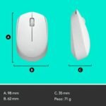MOUSE INALAMBRICO LOGITECH M170 WHITE - Imagen 7