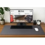 MOUSEPAD CDTEK XL 84X38 DESK MAT GREY - Imagen 3