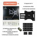 SOPORTE TV C/BRAZO MOVIL TIME 32'' 65'' HTV-73004 - Imagen 3