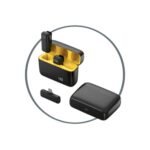 MICROFONO CORBATERO WIRELESS ONLY DUAL USB-C CASE MODV-003R