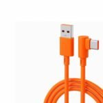 CABLE USB-C A USB-C XAEA AX 90 GRADOS 1.5M MODX-002B ORANGE - Imagen 2