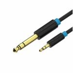 CABLE PLUG 3.5 A 6.3 VENTION MACHO A MACHO CH-VN-BABBH - Imagen 2
