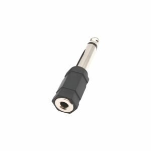 ADAPTADOR STEREO 6.3MM MACHO A 3.5 HEMBRA NISUTA NS-ADST63