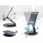 SOPORTE CELULAR ESCRITORIO GENIUS 360º G-STAND M100 GREY - Imagen 2