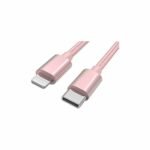 CABLE MOW! USB-C A LIGHTNING 1M PINK