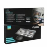 KIT TECLADO MOUSE XAEA SHADOW MULTI DEVICE BT + 2.4GHZ MODX-064 WHITE - Imagen 3