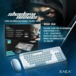 KIT TECLADO MOUSE XAEA SHADOW MULTI DEVICE BT + 2.4GHZ MODX-064 WHITE - Imagen 4