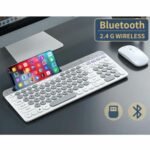 KIT TECLADO MOUSE XAEA SHADOW MULTI DEVICE BT + 2.4GHZ MODX-064 WHITE - Imagen 2
