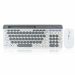 KIT TECLADO MOUSE XAEA SHADOW MULTI DEVICE BT + 2.4GHZ MODX-064 WHITE