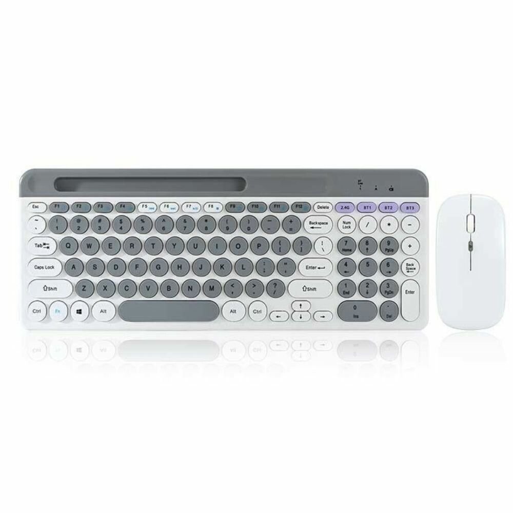 KIT TECLADO MOUSE XAEA SHADOW MULTI DEVICE BT + 2.4GHZ MODX-064 WHITE KIT TECLADO MOUSE XAEA SHADOW MULTI DEVICE BT + 2.4GHZ MODX-064 WHITE - Imagen 1