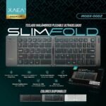 MINI TECLADO INALAMBRICO XAEA PLEGABLE MODX-00DZ GREY - Imagen 3