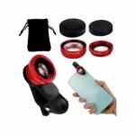 CAMARA KIT LENTES 3 EN 1 UNIVERSAL MACRO - GRAN ANGULAR - OJO DE PEZ