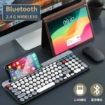 KIT TECLADO MOUSE XAEA SHADOW MULTI DEVICE BT + 2.4GHZ MODX-064 BLACK - Imagen 2