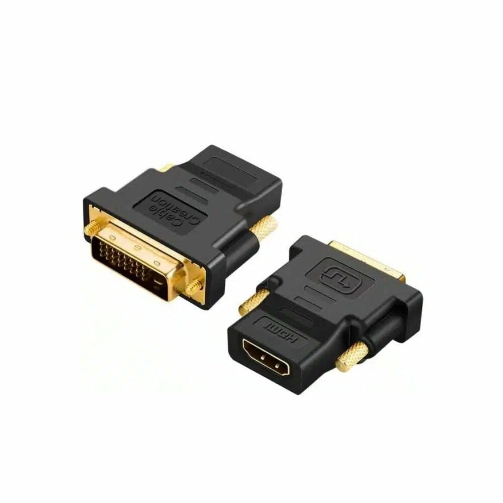 ADAPTADOR DVI (24+5) A HDMI INT.CO (09-017B) ADAPTADOR DVI (24+5) A HDMI INT.CO (09-017B) - Imagen 1