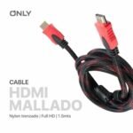 CABLE HDMI XAEA 1.5M MALLADO MOD13001 - Imagen 2