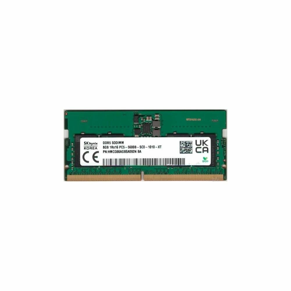 MEMORIA RAM SODIMM DDR5 SK-HYNIX 8GB 5600MHZ (BULK) MEMORIA RAM SODIMM DDR5 SK-HYNIX 8GB 5600MHZ (BULK) - Imagen 1
