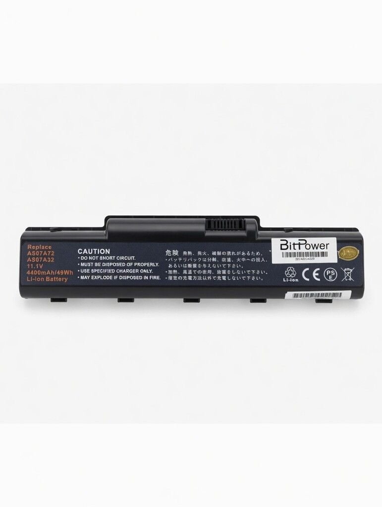 BATERIA BITPOWER NOTEBOOK ACER AS07A72 / AS07A32 BATERIA BITPOWER NOTEBOOK ACER AS07A72 / AS07A32 - Imagen 1